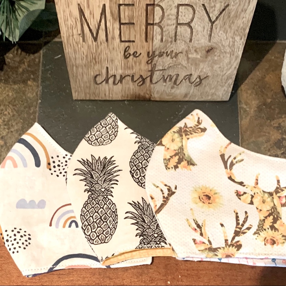 Handmade Women’s facemask set